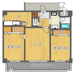  間取り図写真