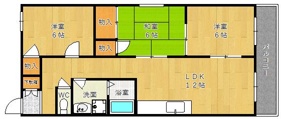  間取り図写真
