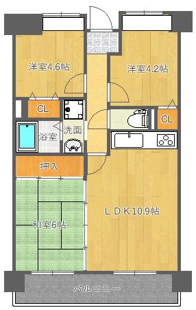  間取り図写真
