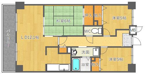  間取り図写真