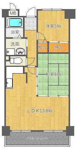  間取り図写真