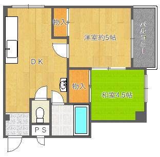  間取り図写真