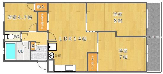  間取り図写真