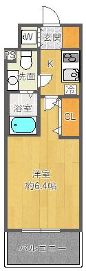 ファミーユ千里山西 間取り図画像