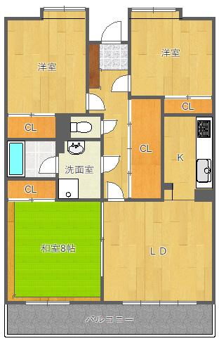  間取り図写真