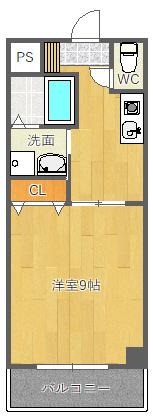 ヴィラほったⅡ 間取り図画像