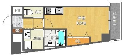 エールグラン吹田片山町 間取り図画像