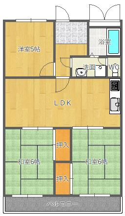  間取り図写真