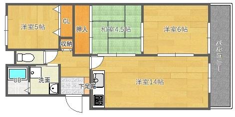  間取り図写真