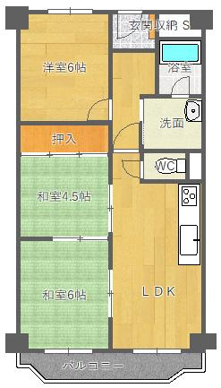  間取り図写真