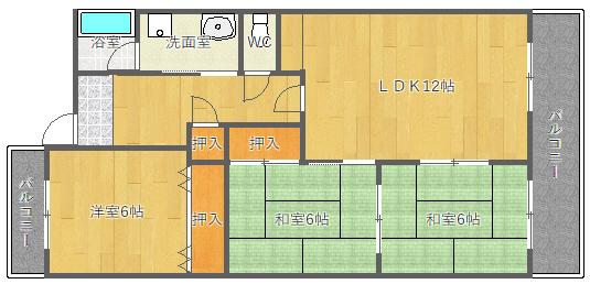  間取り図写真
