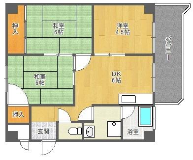  間取り図写真