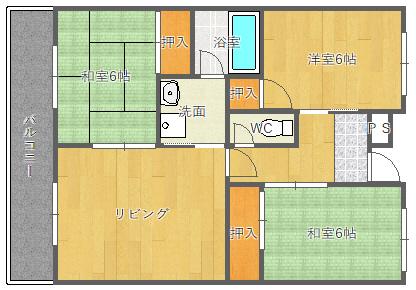  間取り図写真