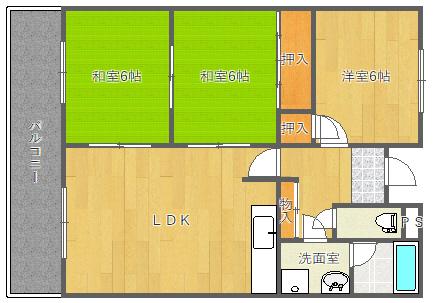  間取り図写真