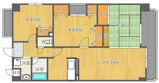  間取り図写真