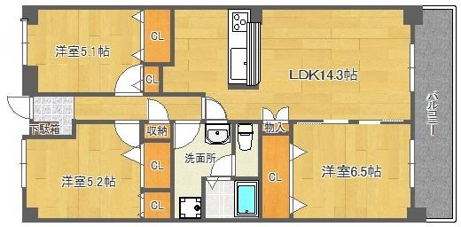  間取り図写真