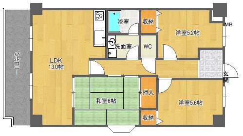  間取り図写真