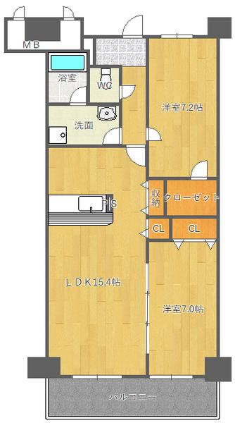  間取り図写真