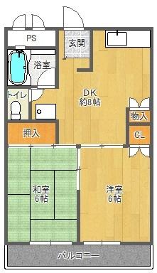  間取り図写真