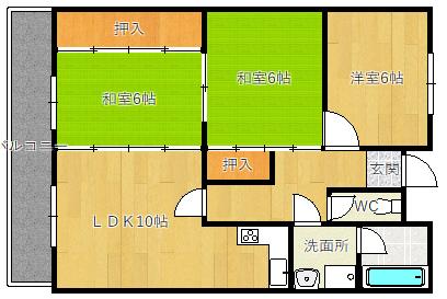  間取り図写真