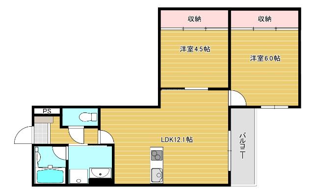  間取り図写真