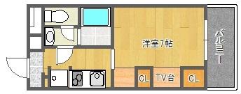 HARU緑地公園 間取り図画像
