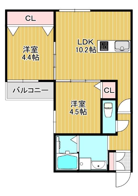千里山東４丁目PJ（203） 間取り図画像