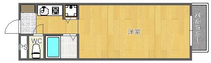 ラ・カーサ・エフ 間取り図画像