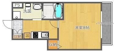 ジ　アメニティ千里山 間取り図画像