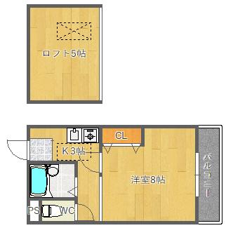 ハイムノーベル 間取り図画像