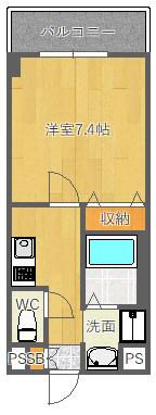 ロイヤルクィーンズパーク吹田片山町 間取り図画像