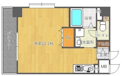パルテール吹藤 間取り図画像