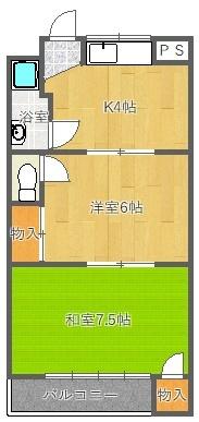 間取り図写真
