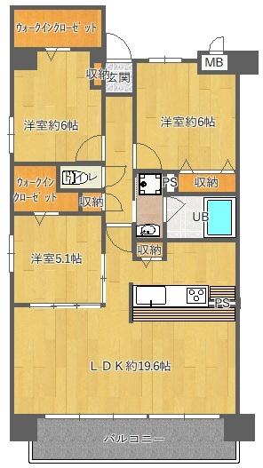  間取り図写真
