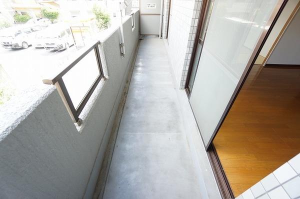 吹田市山田北マンション バルコニー