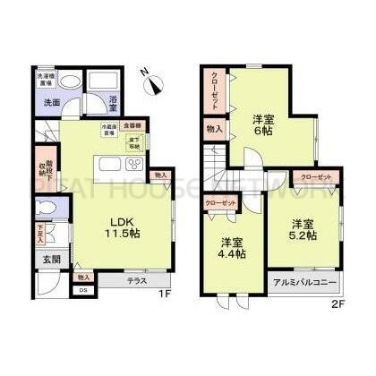  間取り図写真