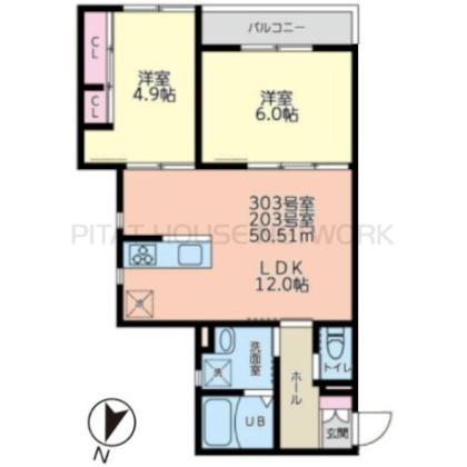  間取り図写真
