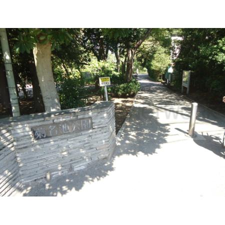 菊名池公園：911m
