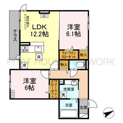  間取り図写真