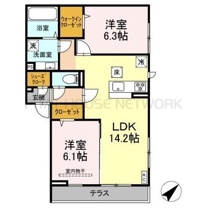  間取り図写真
