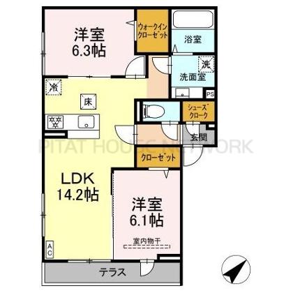  間取り図写真