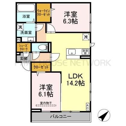  間取り図写真