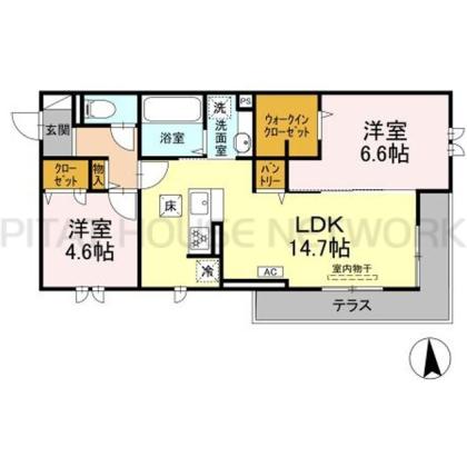  間取り図写真