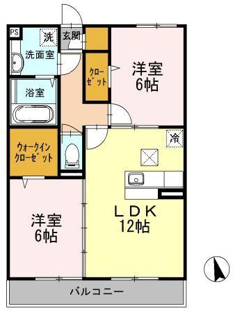 ヴェールテラス（103） 間取り図画像