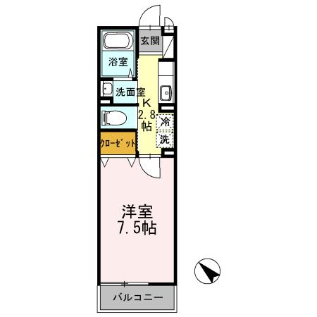 アマービレ（102） 間取り図画像