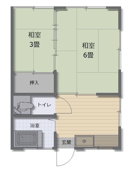  間取り図写真