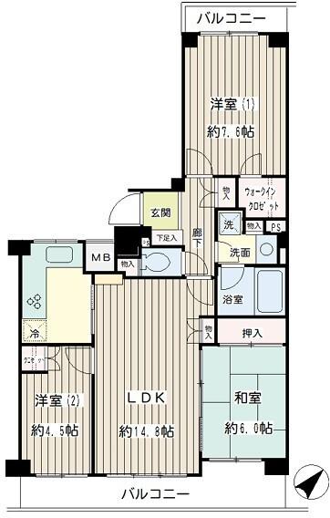  間取り図写真