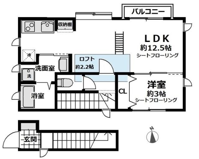  間取り図写真