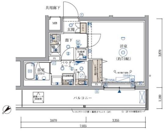  間取り図写真