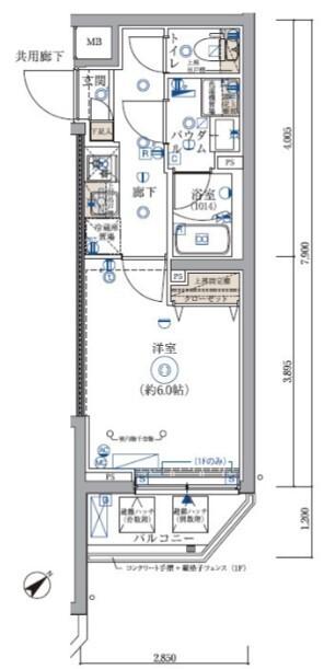  間取り図写真